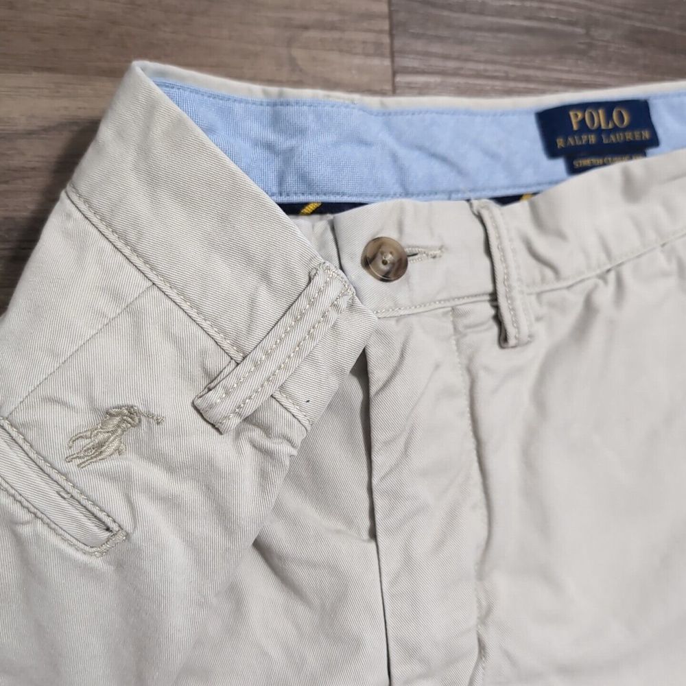Polo Ralph Lauren Men's 30x9" Cotton Stretch Classic Fit Chino Shorts Khaki 8B
